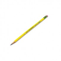 WOODCASE PENCIL, H #3, YELLOW BARREL, DOZEN