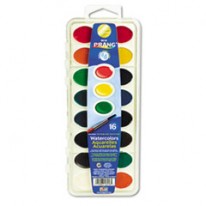 WASHABLE WATERCOLORS, 16 ASSORTED COLORS