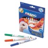 PRANG WASHABLE MARKERS, FINE POINT, 12 ASSORTED COLORS, 12/SET