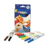 PRANG WASHABLE MARKERS, FINE POINT, 8 ASSORTED COLORS, 8/SET
