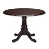 GOVERNOR'S SERIES QUEEN ANNE TABLE BASE, 32-1/2W X 32-1/2D X 28-3/4H, MAHOGANY