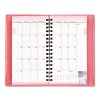 PINK RIBBON POCKET MONTHLY PLANNER, 14 MONTH, 3-1/4 X 6-1/8, PINK, 2012-2014