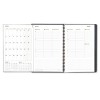 DUALVIEW WEEKLY/MONTHLY PLANNER, 5-1/2 X 8-1/2, GRAY, 2013