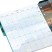 COASTLINES DATED TWO-PAGE-PER-DAY ORGANIZER REFILL, 8-1/2 X 11, 2013