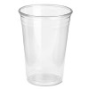 CLEAR PLASTIC PETE CUPS, COLD, 10 OZ., WISESIZE PACKS, 500 CUPS/CARTON