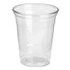 CLEAR PLASTIC PETE CUPS, COLD, 12 OZ., WISESIZE PACKS, 500/CARTON
