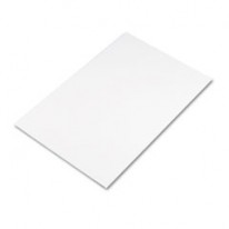WHITE ILLUSTRATION BOARD, 50% RAG CONTENT ON ONE SIDE, 30 X 20, 25/CARTON