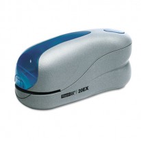 20EX FRONT-LOADING ELECTRIC STAPLER, 20-SHEET CAPACITY, BLUE/GRAY