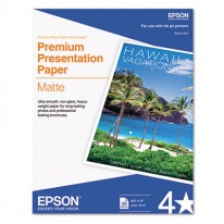 PREMIUM MATTE PRESENTATION PAPER, 45 LBS., 8-1/2 X 11, 50 SHEETS/PACK