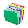 FILE FOLDERS, INFOPOCKET, 1/3 CUT TOP TAB, LETTER, ASSORTED, 30/PACK