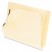 FOLDERS, TWO FASTENERS, LAMINATED STRAIGHT CUT END TABS, MANILA, LETTER, 50/BOX