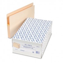 THREE INCH EXPANSION FILE, 25 POCKETS, STRAIGHT CUT, MANILA, LEGAL, 25/BOX