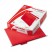 REINFORCED HANGING FILE FOLDERS, LETTER, RED, 25/BOX