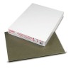 REINFORCED HANGING FILE FOLDERS, KRAFT, X-RAY 18 X 14, STANDARD GREEN, 25/BOX