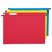 HANGING FILE FOLDERS, LETTER, ASSORTED, TWO INCH EXPANSION, 20/BOX