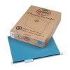 EARTHWISE 100% RECYCLED PAPER HANGING FOLDERS, LETTER, BLUE, 25/BOX