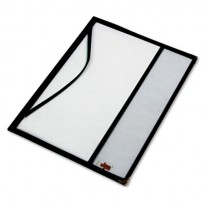 SEE-THROUGH PLASTIC MAGAZINE COVER, FOR MAGAZINES TO 12-3/8 X 9-1/8