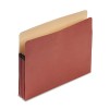 100% RECYCLED PAPER, EXPANSION FILE POCKET, 3 1/2