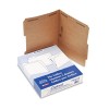 KRAFT TWO-FASTENER CLASSIFICATION FOLDERS WITH 2/5 RIGHT TABS, LETTER, 50/BOX