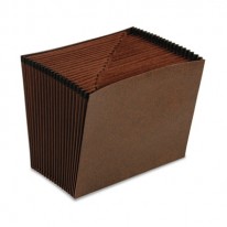 OPEN TOP A-Z EXPANDING FILE, 21 POCKETS, REDROPE, LETTER, REDROPE