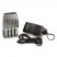 CHARGER, FOR 4 AA OR AAA NIMH BATTERIES, 15-MINUTE CHARGE CYCLE