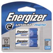 E2 LITHIUM PHOTO BATTERY, 123, 3V, 2/PACK