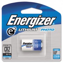 E2 LITHIUM PHOTO BATTERY, CR2, 3VOLT, 1 BATTERY/PACK