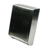 C-FOLD OR MULTIFOLD TOWEL DISPENSER, 11 1/4 X 4 X 15 1/2, STAINLESS STEEL