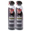 DISPOSABLE COMPRESSED GAS DUSTER, 2 17OZ CANS/PACK