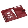 SIMULATED LEATHER WIREBOUND PLANNING SYSTEM COVER, 5-1/2 X 8-1/2, RED