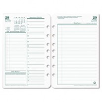 ORIGINAL DATED DAILY PLANNER REFILL, APRIL-MARCH, 5-1/2 X 8-1/2, 2012-2013