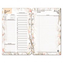BLOOMS DATED DAILY PLANNER REFILL, JANUARY-DECEMBER, 4-1/4 X 6-3/4, 2013