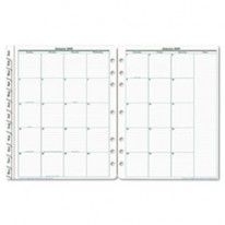 ORIGINAL DATED MONTHLY PLANNER REFILL, JANUARY-DECEMBER, 8-1/2 X 11, 2013