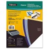 FUTURA PRESENTATION BINDING SYSTEM COVERS, 11 X 8-1/2, OPAQUE BLACK, 25/PACK