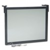 PRIVACY GLARE FILTER FOR 16-17 CRT/LCD, ANTIRAD./STATIC/GLARE, BLACK