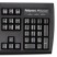 USB STANDARD KEYBOARD W/MICROBAN ANTIMICROBIAL PROTECTION, 104 KEYS, BLACK