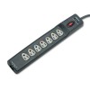 POWER GUARD SURGE PROTECTOR W/PHONE/DSL PROTECT, 7 OUTLETS, 12FT CORD