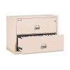 2-DRAWER LATERAL FILE, 31-1/8W X 22-1/8D, UL LISTED 350, LTR/LEGAL, PARCHMENT