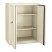 STORAGE CABINET, 36W X 19-1/4D X 44H, UL LISTED 350FOR FIRE, PARCHMENT