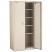 STORAGE CABINET, 36W X 19-1/4D X 72H, UL LISTED 350, PARCHMENT