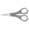 DOUBLE THUMB SCISSORS, 5 IN. LENGTH, GRAY HANDLE, STAINLESS STEEL