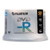 INKJET PRINTABLE DVD-R DISCS, 4.7GB, 16X, SPINDLE, WHITE, 50/PACK