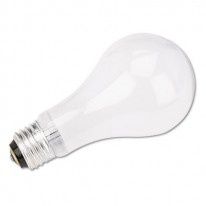 THREE-WAY INCANDESCENT GLOBE BULB, 50/100/150 WATTS