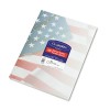 DESIGN PAPER, 24 LBS., FLAG, 8-1/2 X 11, BLUE/RED/WHITE, 100/PACK