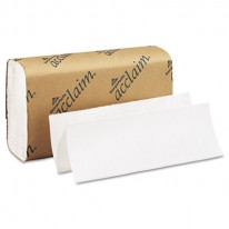 FOLDED PAPER TOWEL, 9-1/4 X 9-1/2, WHITE, 250/PACK, 16/CARTON