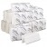PAPER TOWEL, 9 1/4 X 9 1/2, WHITE, 125/PACK, 16/CARTON