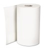 HARDWOUND PAPER TOWEL ROLL, NONPERFORATED, 9 X 400 FT., WHITE, 6/CARTON