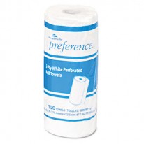 PERFORATED PAPER TOWEL ROLL, 11 X 8 7/8, WHITE, 100/ROLL