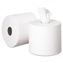 PERFORATED PAPER TOWEL, 7-3/4 X 15, WHITE, 560/ROLL, 4/CARTON