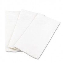 1/8 FOLD DINNER NAPKINS, 15 X 16, WHITE, 100/PACK